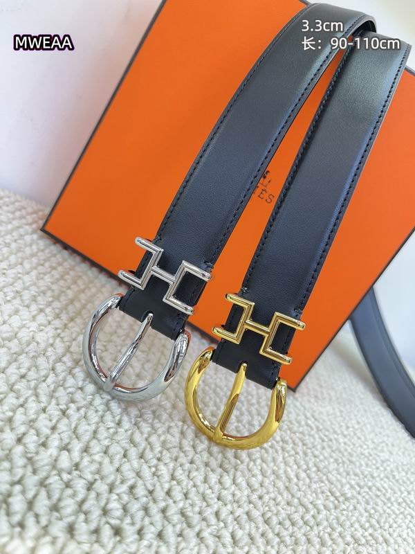 Hermes belt 33mmX90-110cm 8L02